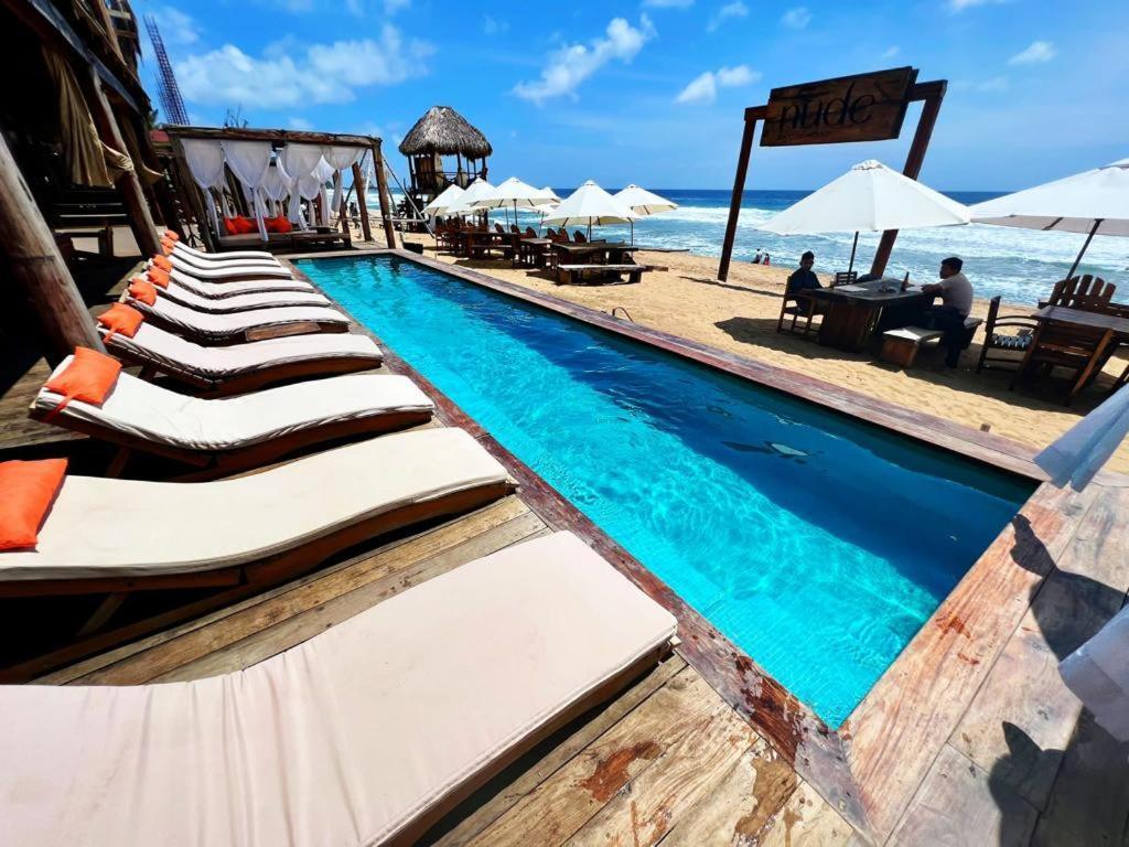 Hotel Nude Zipolite & Beach Club Zewnętrze zdjęcie