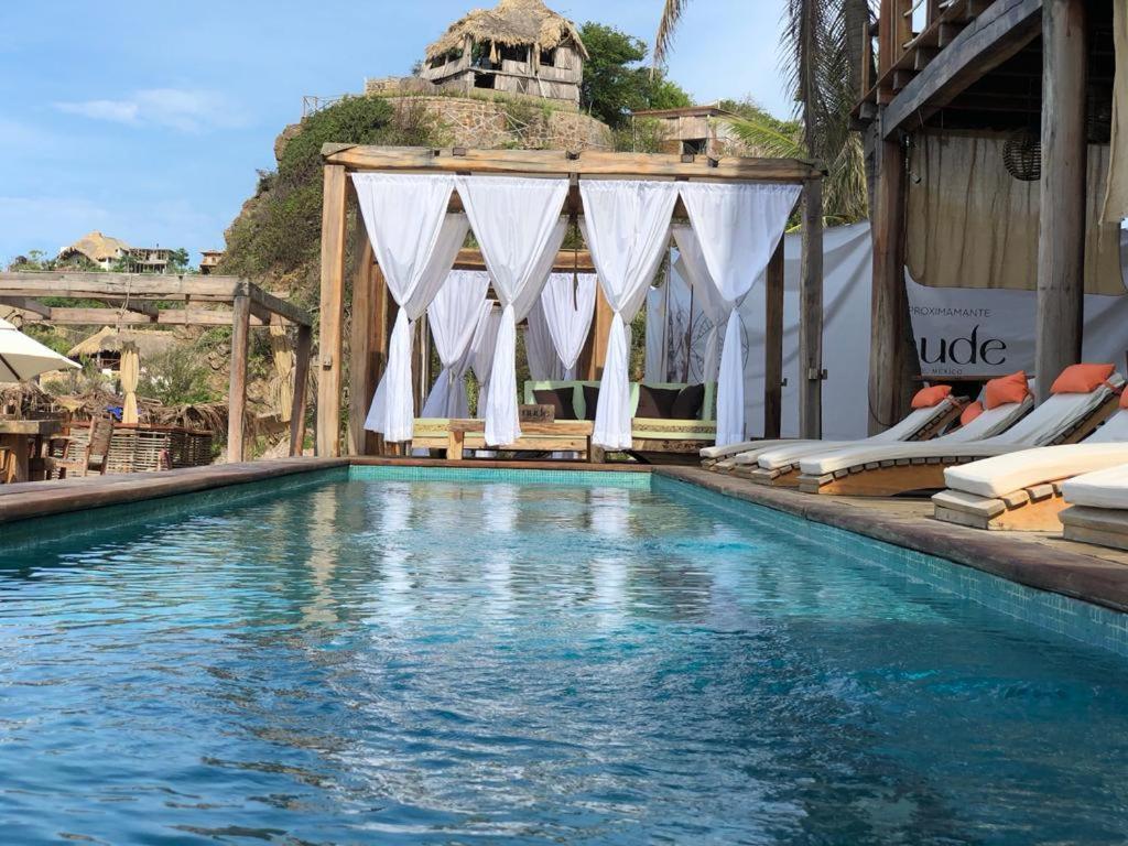 Hotel Nude Zipolite & Beach Club Zewnętrze zdjęcie
