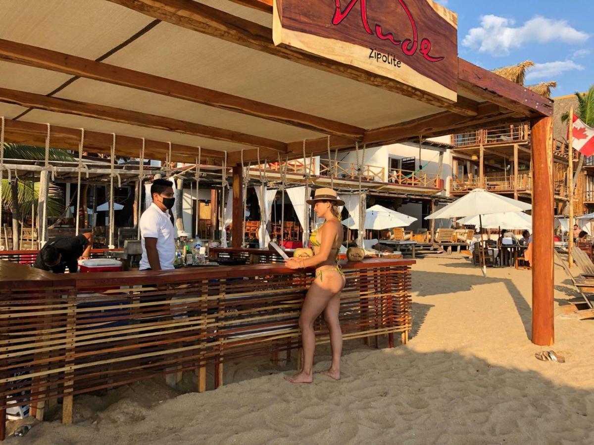 Hotel Nude Zipolite & Beach Club Zewnętrze zdjęcie